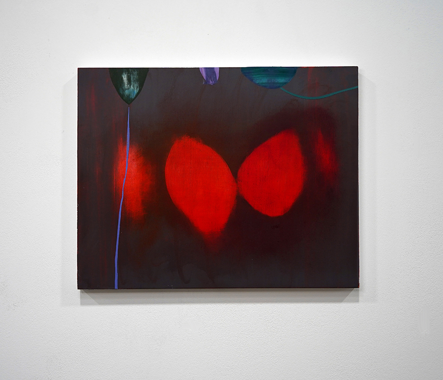 Pete Zebley Polarized Memory 2022-23 Oil On Panel 15 X 29 Inches $800 Copy